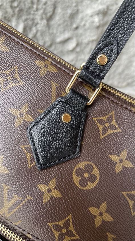 LOUIS VUITTON Monogram Tournelle MM Black .